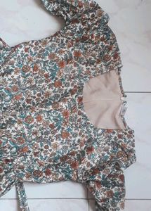 SEMI CASUAL WESTERN PRINTED GOWN