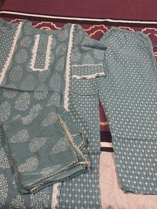 Cotton Pent Suit