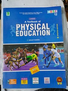PHYSICAL EDUCATION CLASS 12 CANDID TEXTBOOK