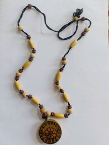 Handmade Wooden Neckpiece