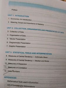 Statistics For Economics class 11 ( Sandeep Garg )