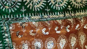 Elegant Sequin Embroidered Saree