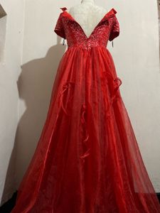 Wine Toast evening Dress