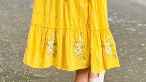 Yellow Sundress From Zudio