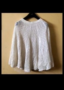 Imported Flaired Crochet Skirt