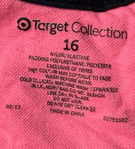 Target Collection Sports Bra
