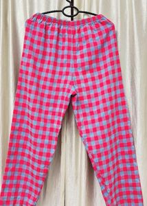 Pink &amp; Blue Checkered Shorts