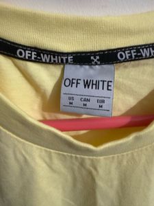 Off-White Yellow Tee