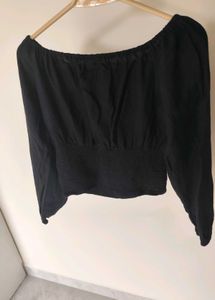 Off-Shoulder Crop Top