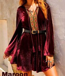 Velvet Dress 👗