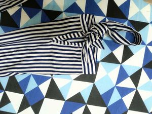 Blue Lining Top