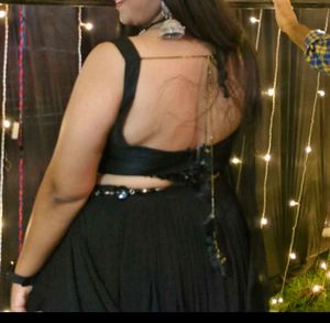 Black Lehenga