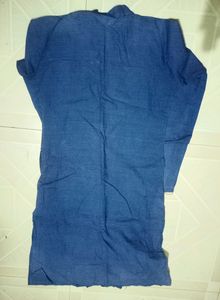 Men Blue Kurta (Pure Cotton)