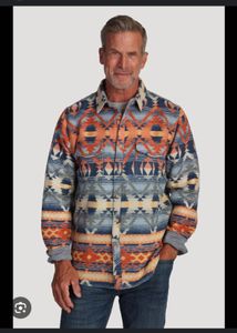 Patterned Flannel Shirt🤎