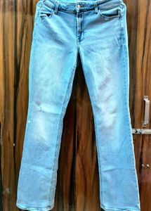 Light Wash Bootcut Jeans