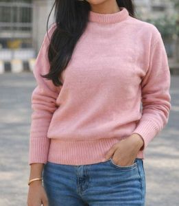 Vintage Pink Knit Sweater🤩 Grab It'