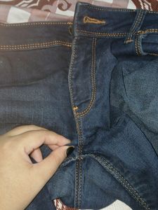 Jealous 21 Dark Blue Super Skinny Jeans, 32