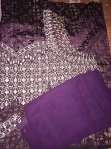 Blouse With Heavy Work Any Contrast Match  Dress &amp; Lahnga Saari