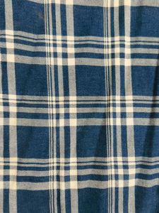 Blue Plaid Shirt