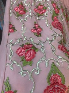 Elegant Pink Floral Kurta