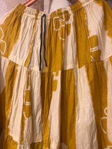 Brand New Boho Full-Frill Floral Tiered Maxi Skirt