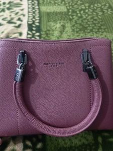 Chic Lavender Handbag