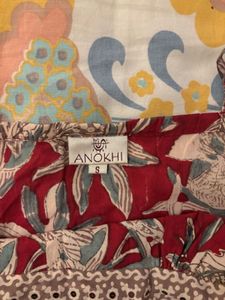 ANOKHI Floral Sequins and Beads Top