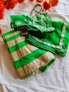 Green Lehenga