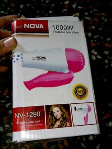 NOVA Foldable Hair Dryer - 1000W