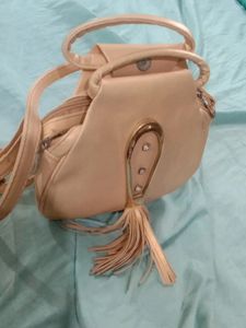 Gold Colour Sling Bag