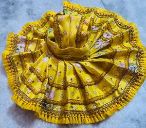 Laddu Gopal Fancy Dress Colours Yellow Only 1 Dres