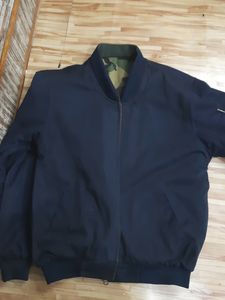 Double Sided Men&#39;s Jacket And Cap