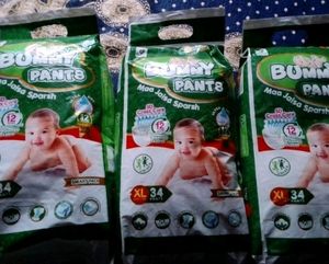 Bummy Pants Daiper Xl Size Combo Pack Of 3 (102pc)
