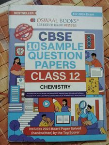 CBSE 10 SAMPLE QUESTION PAPERS CLASS 12 CHEMISTRY