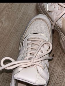 Chunky White Sneakers