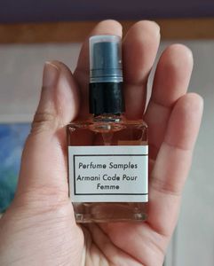 Perfume Decant Armani Code Pour Femme