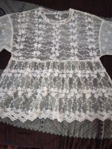 White Bohemian Top