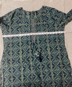 Boho Diamond Print Kurta