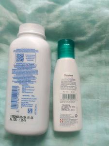 Johnson&#39;s Powder &amp; Himalaya Oil