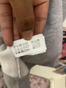 Zara Grey Oversized Hoodie