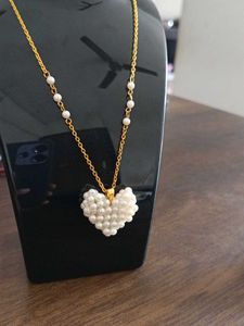 Pearl Heart Necklace 💖