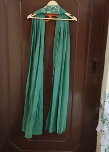Designer Green Embroidered Suit