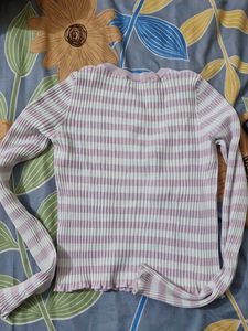 Striped Long Sleeve Top