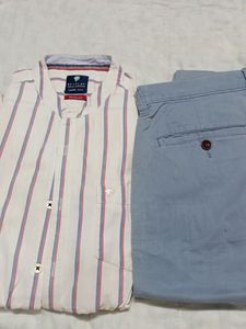 NETPLAY COTTON SHIRT AND TROUSER