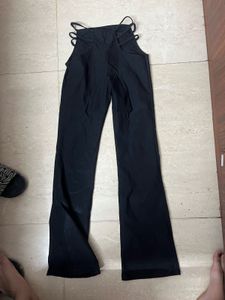 Cutout Flared Pants