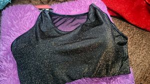 Glittered Blouse Bra