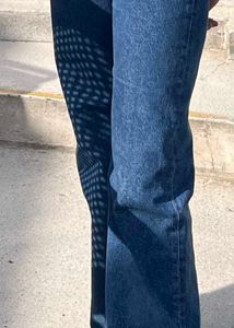 High Waist Straight Leg Jeans