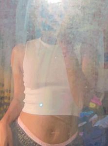 White Sleeveless Crop Top