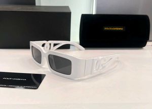 Dolce &amp; Gabbana White Sunglasses New