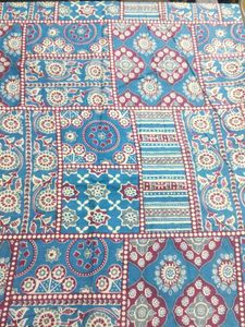Vintage Style Printed Fabric 2.5 Mtr